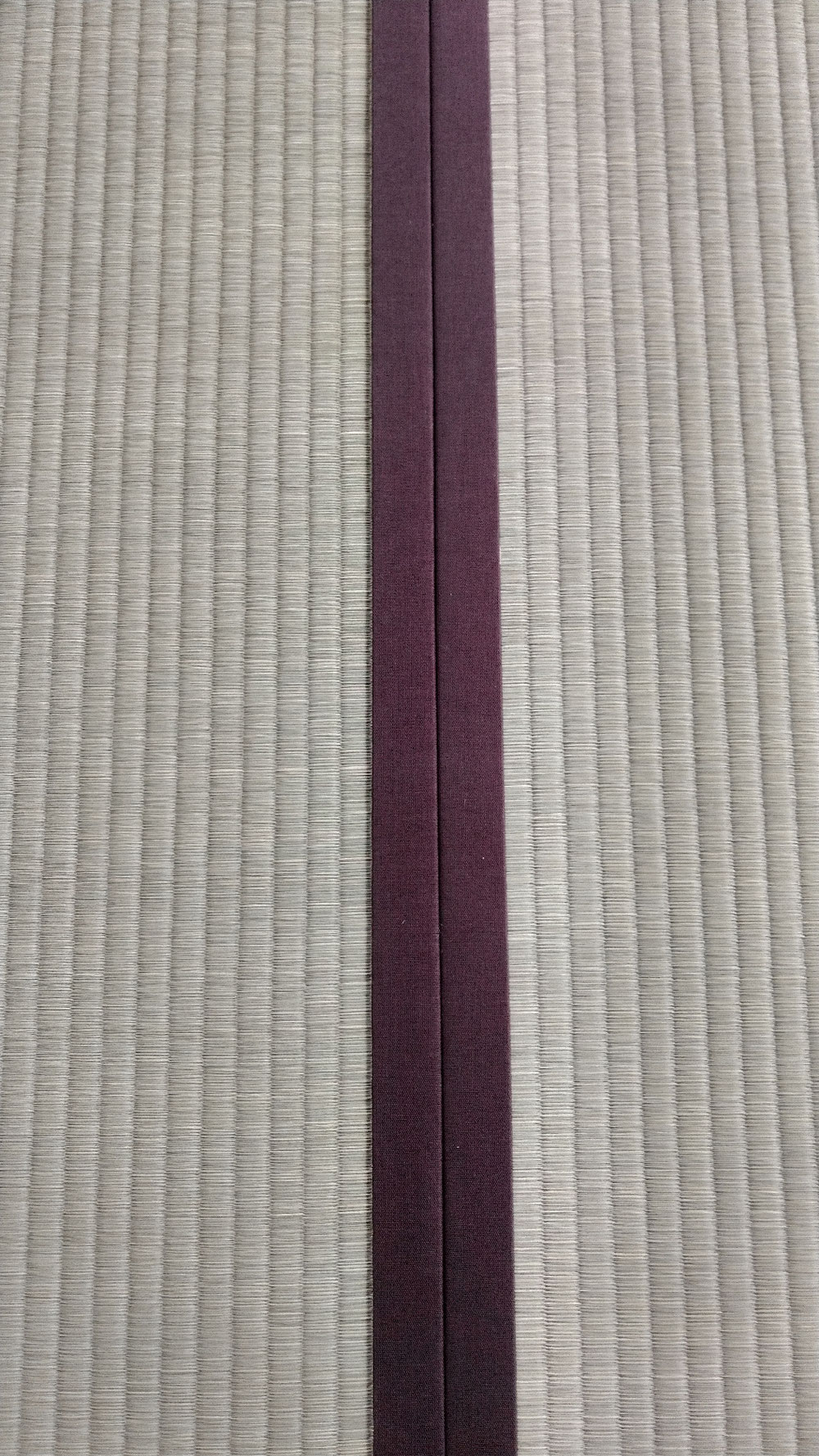 畳縁は、綿縁 栗茶色を使用しました。
