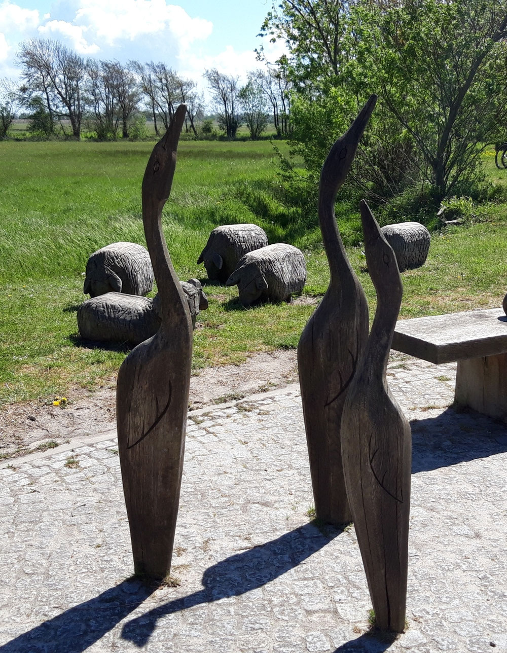 Vor dem Heimatmuseum