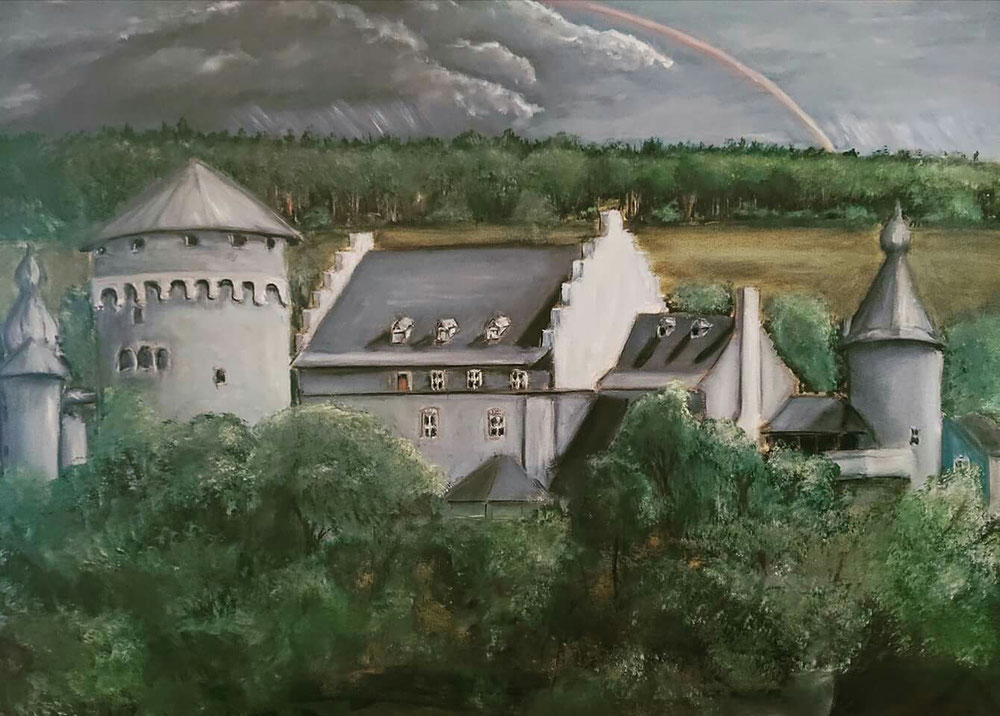 Burg Stolberg, Ölgemälde 