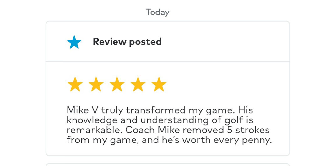 Mike's student Brett H provided this excellent testimonial of Mike's teaching on December 30, 2020.