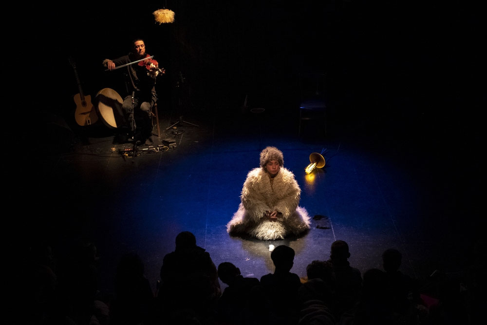 Iceberg / Conte et Musique / Cie L'oisellerie : Création 2025 / Photo : Eric Legret