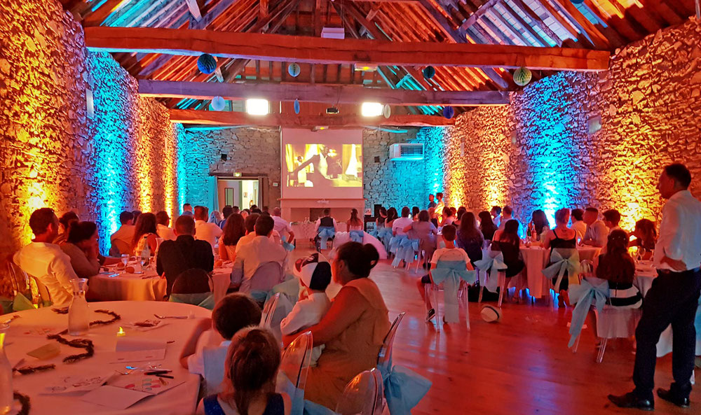 Décoration Lumineuse de Salle à Pau (64) / Mariage, Événements