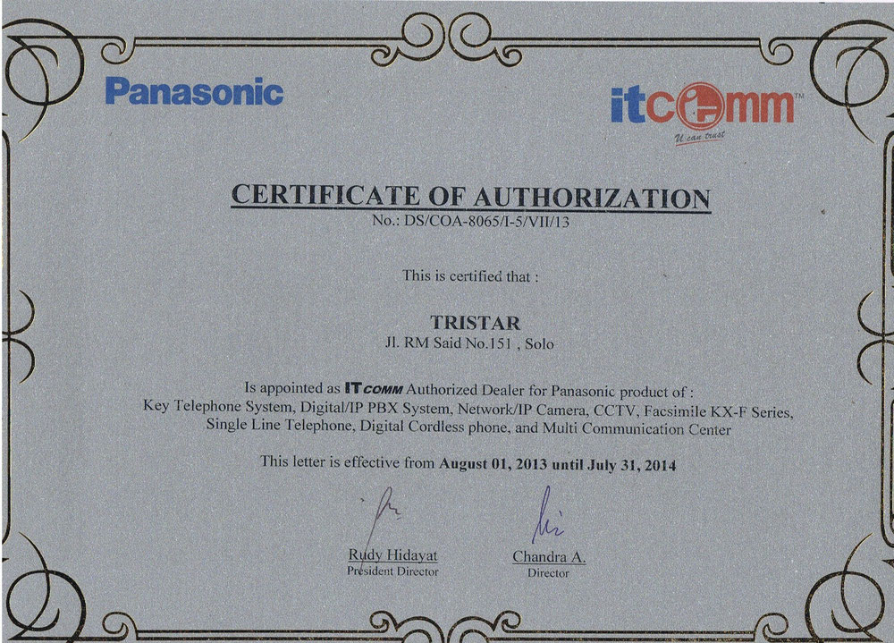 Service Maintenance Tristar Authorized Dealer Panasonic