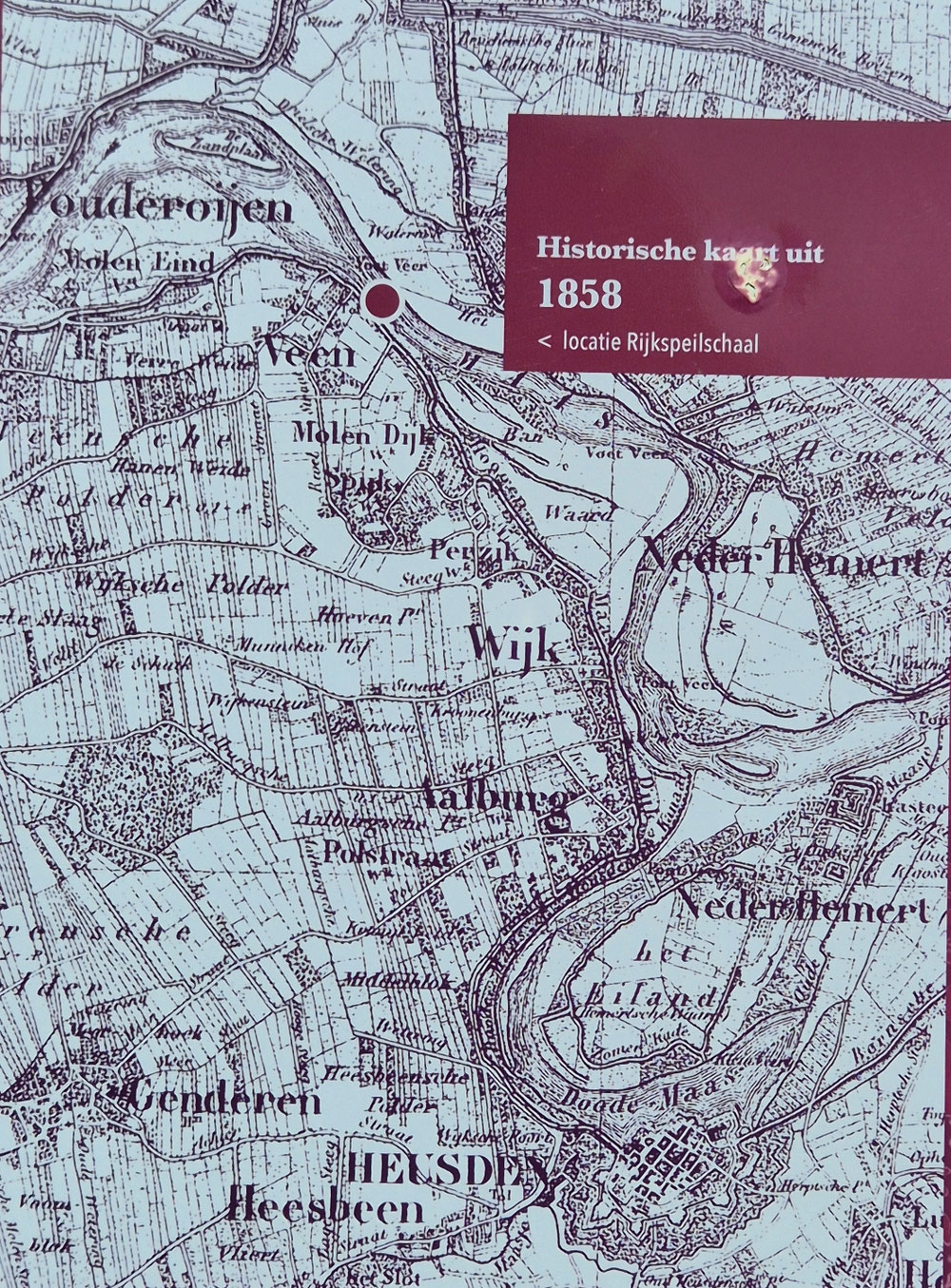 Die Maas im 19.Jh.
