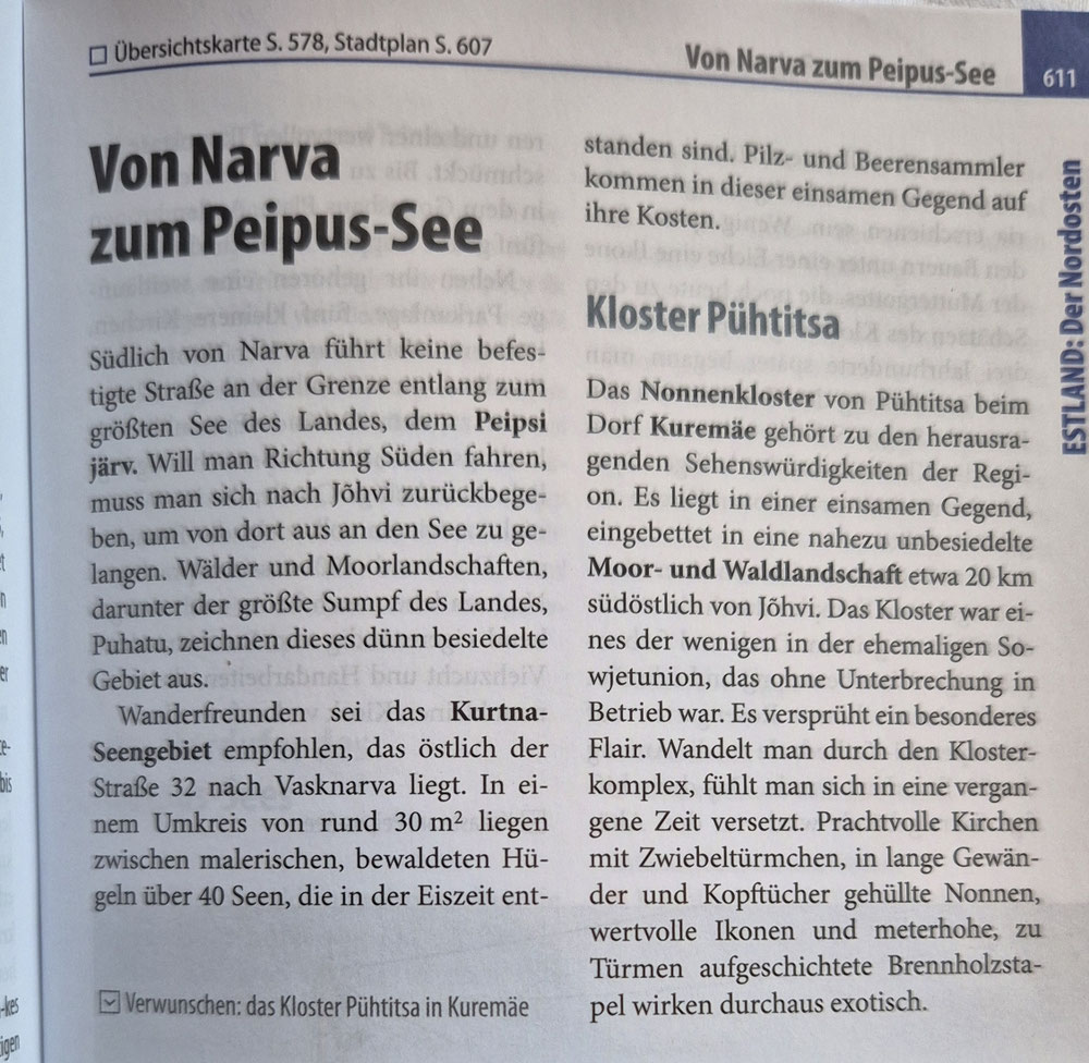Info aus dem Reiseführer.....