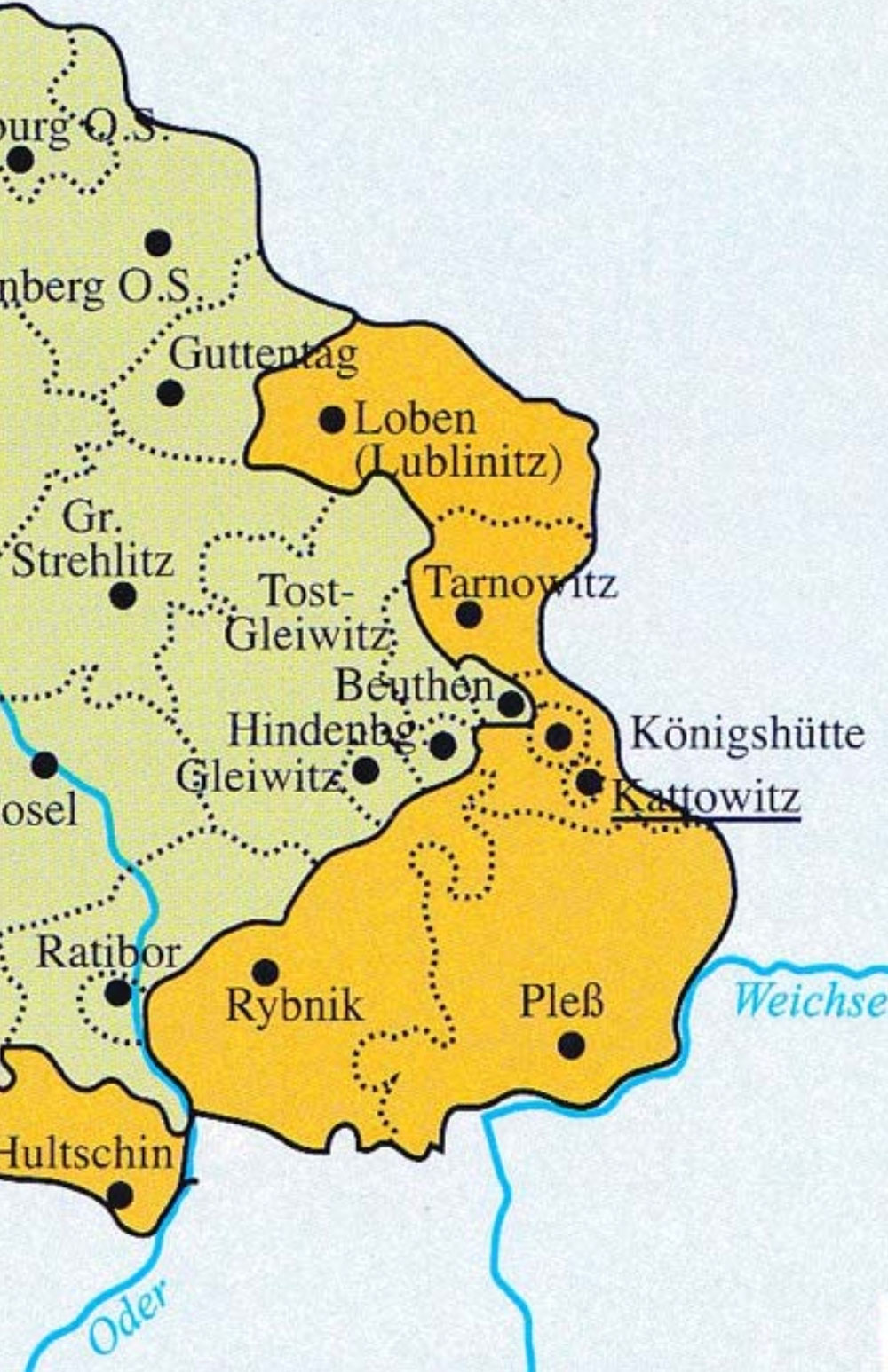 Gebietsabtretungen 1922