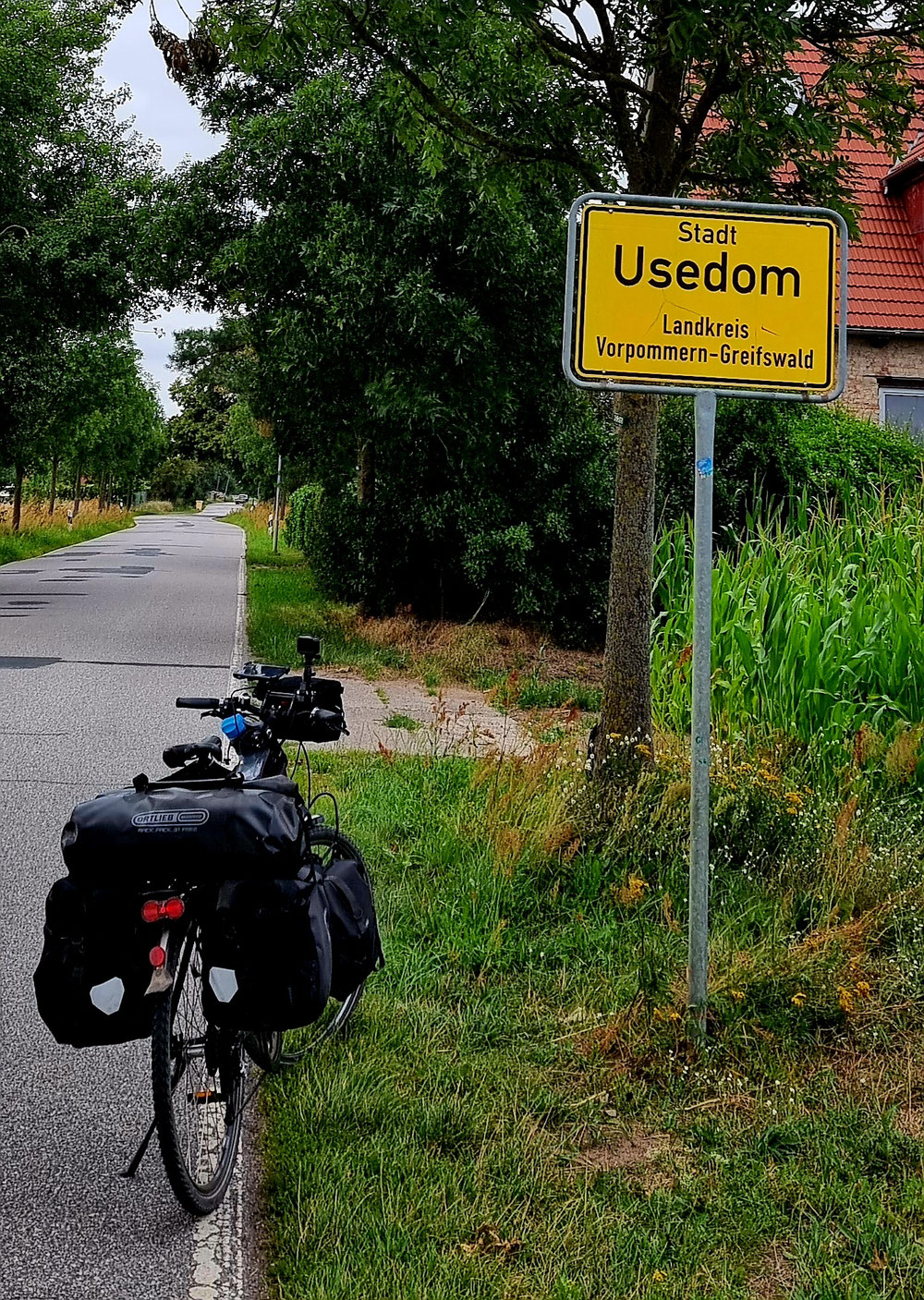 Ankunft in Usedom
