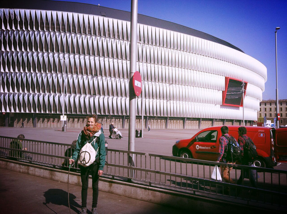 Stadion Athletic Bilbao. Den Rest in Bilbao kann man sich sparen.