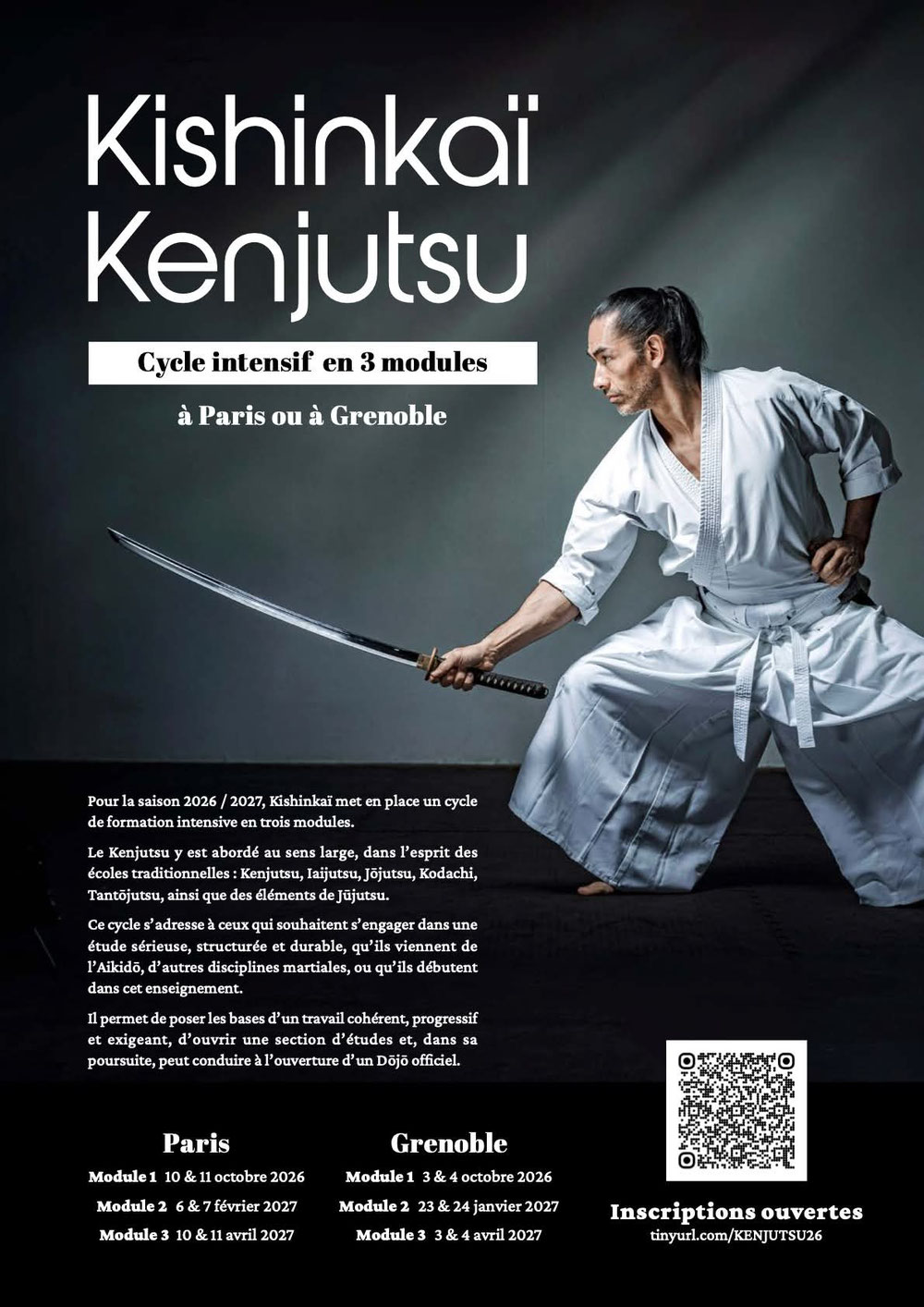 Formation Intensive Kishinkaï Kenjutsu 