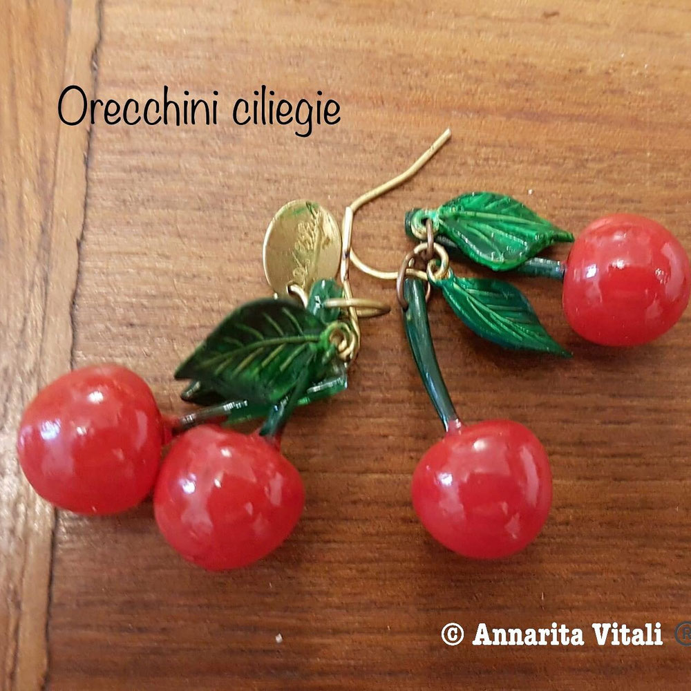 Orecchini ciliegia