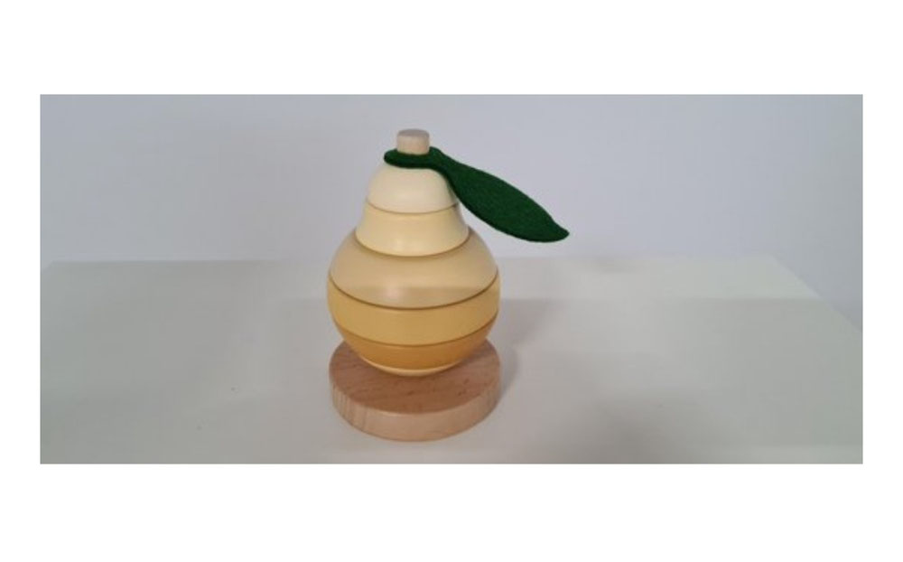 Houten peer stapelset
