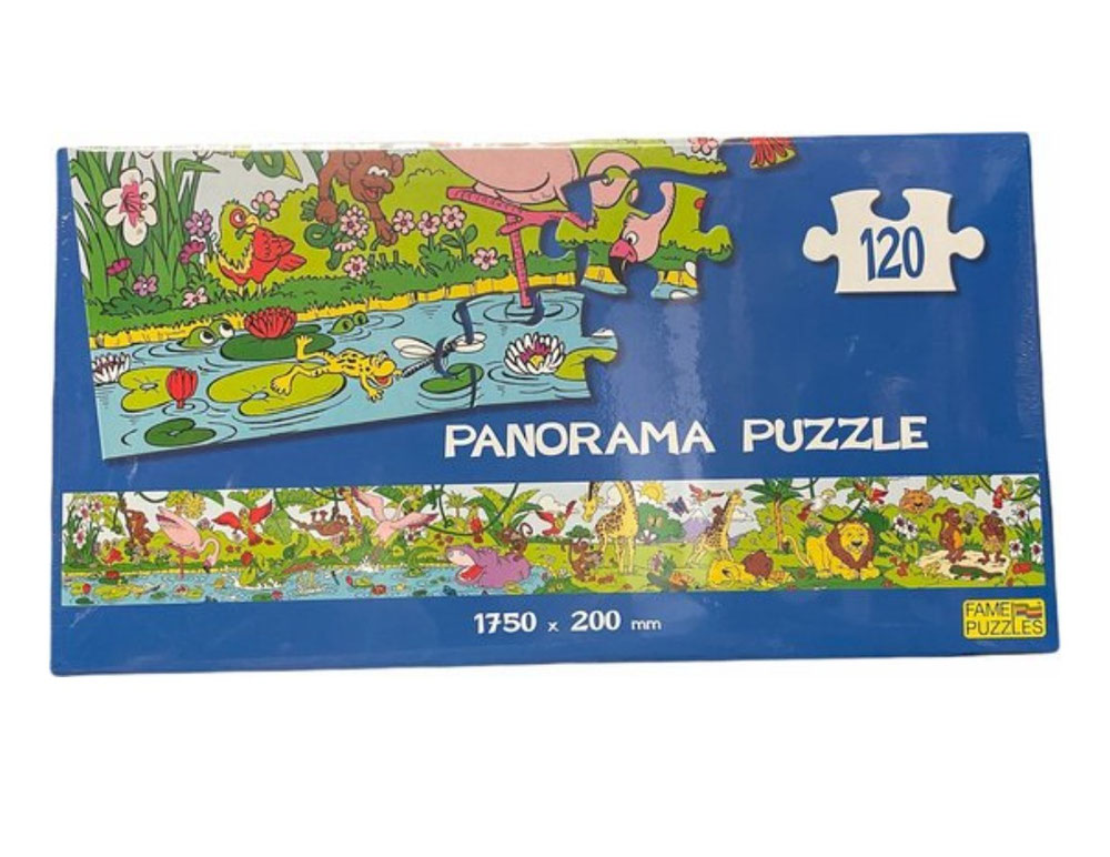 Panorama puzzel jungle