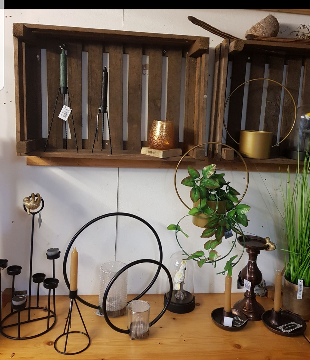 Verschillende woonaccessoires 