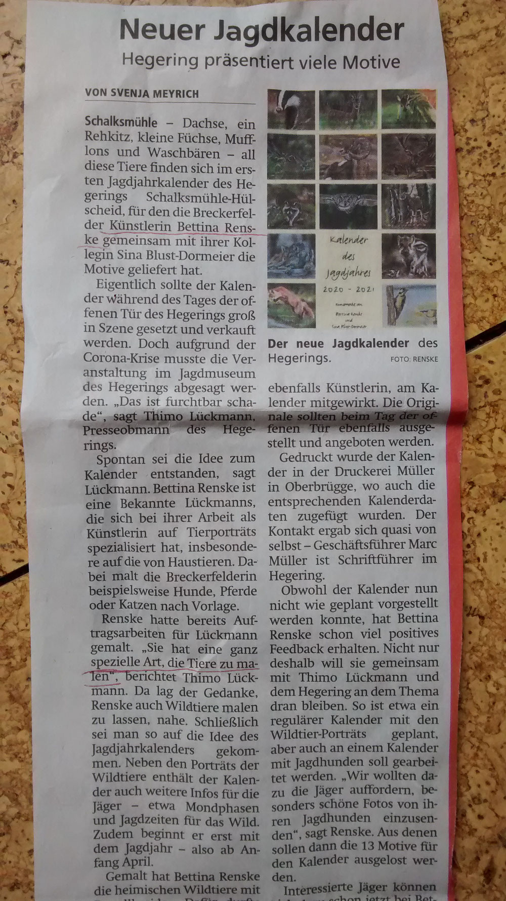 "Der Bote", Mai 2020