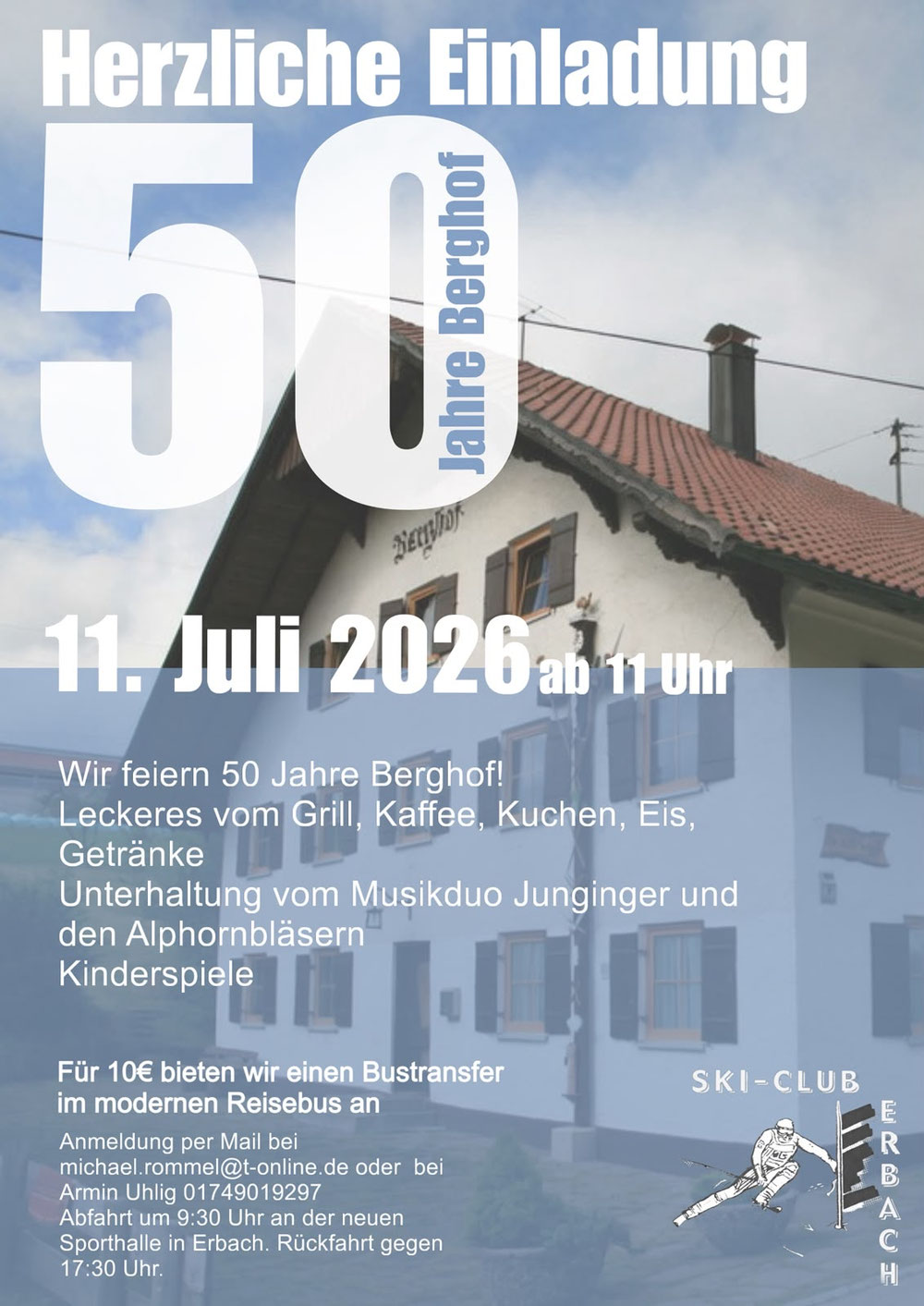 Herzliche Einladung! 
