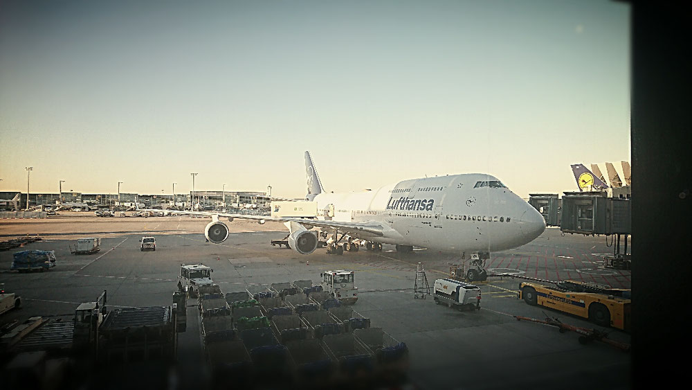 Flughafen Frankfurt, es geht los!