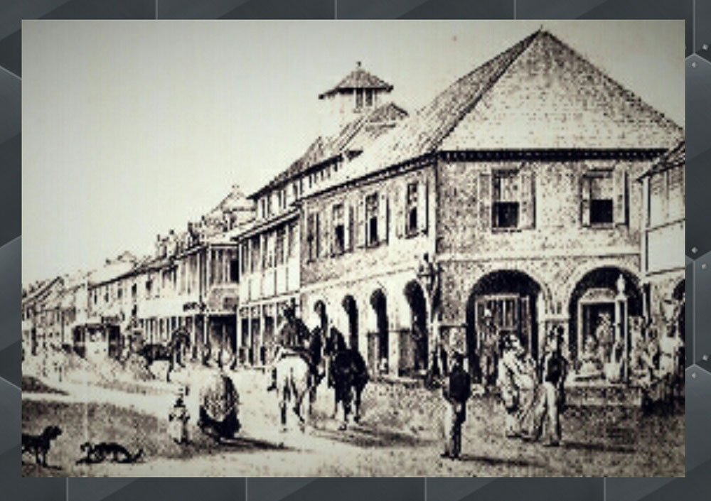 King Street, mid-19th century