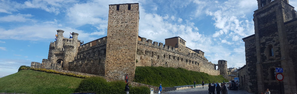 Templerburg in Ponferrada