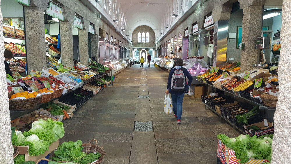 Wie ausgestorben ist der Markt am Montagvormittag