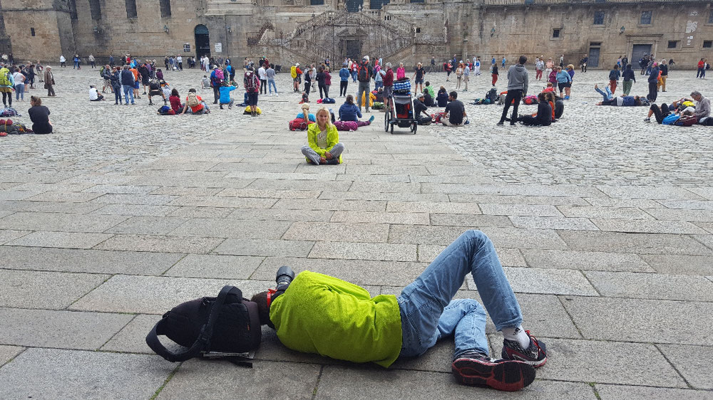 Auf dem Platz vor der Cathedrale