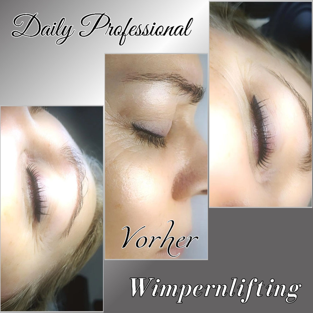 Wimpernlifting / Wimpernlaminierung mit färben 