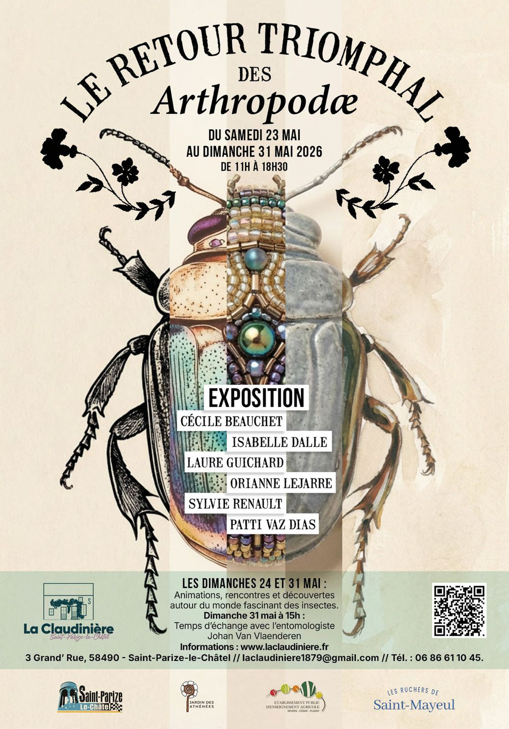 Le retour triomphal des Arthropodae 