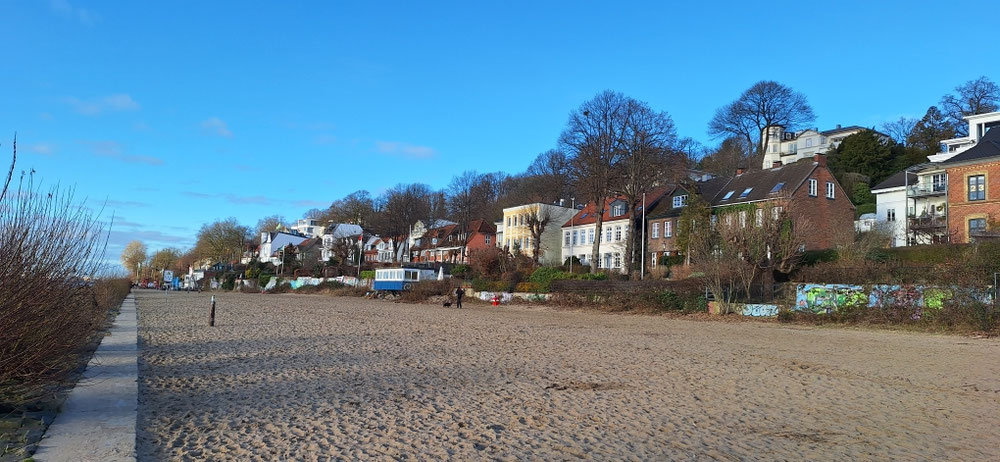 Elbstrand in Övelgönne