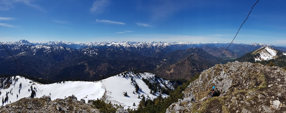 Blick vom Roßstein