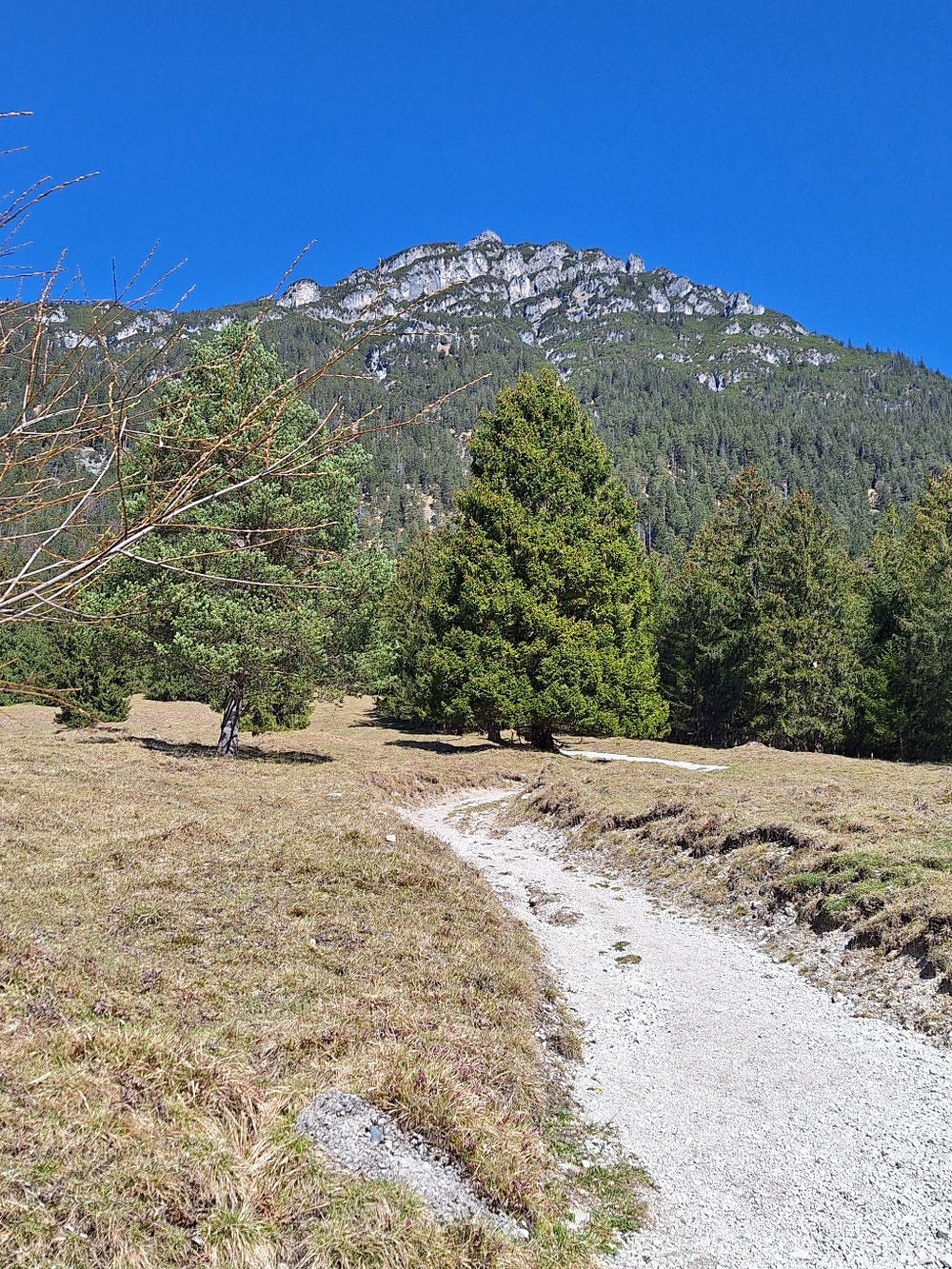 Am Beginn des Kreuzweg