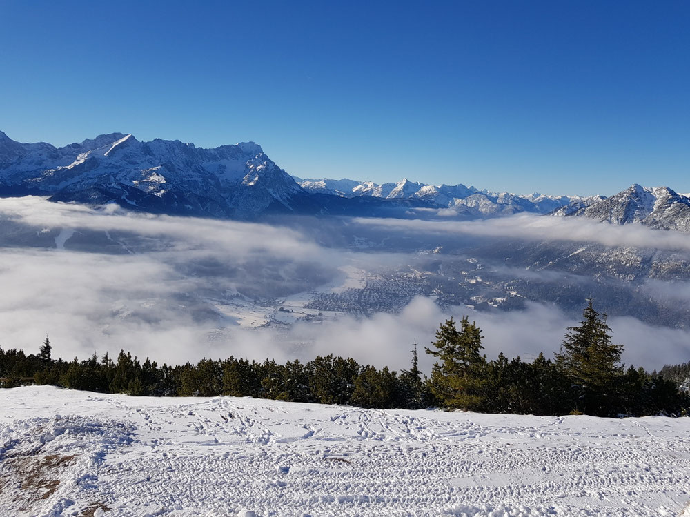 Blick aufs Wetterstein