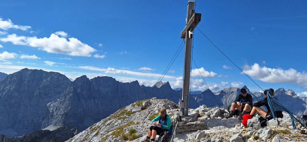 Gipfelblick nach Süden