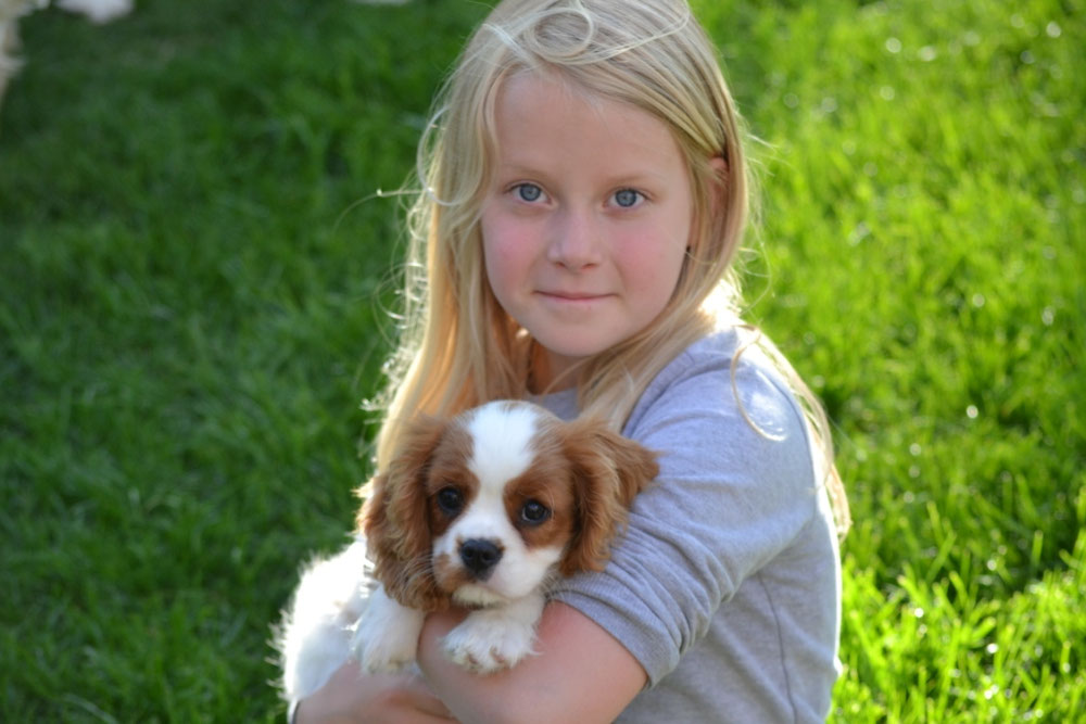 Unsere Tochter Celine mit Summer 