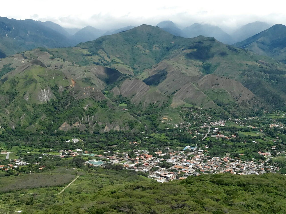 Vilcabamba au creux de la vallée 
