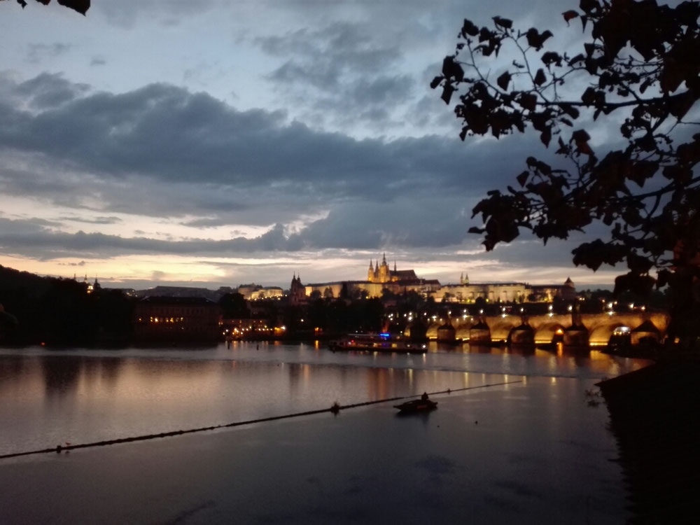 Prag Praha Prague View Castle