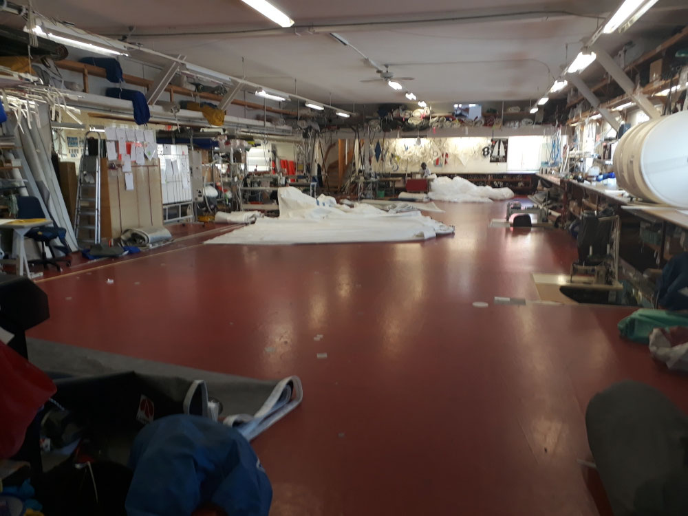 Sail maker, who repaired main sail