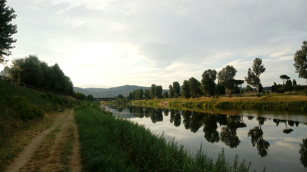 Entlang des Fiume
