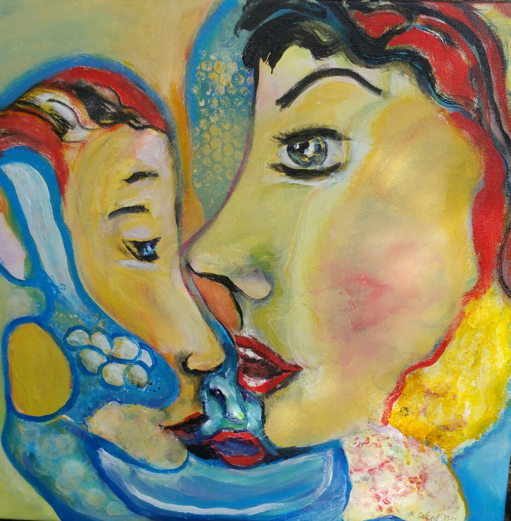 "Nixen" - 50 × 50 cm