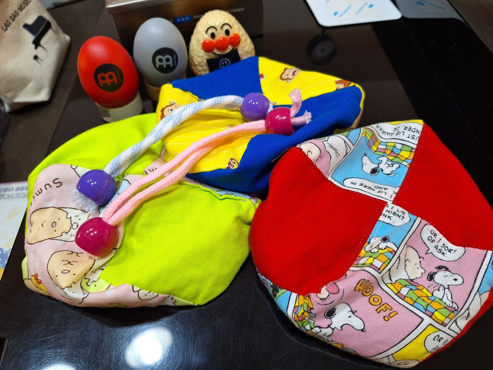導入レッスンで使用するグッズたち♪