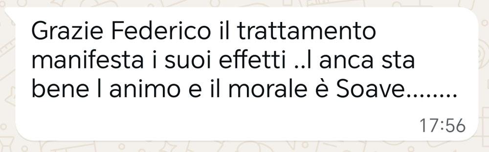 Testimonianza del giorno dopo