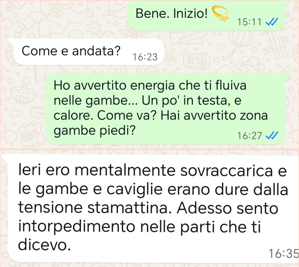 Trattamento a distanza