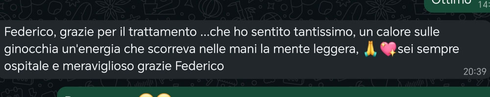 Trattamento Reiki e Angeli in studio