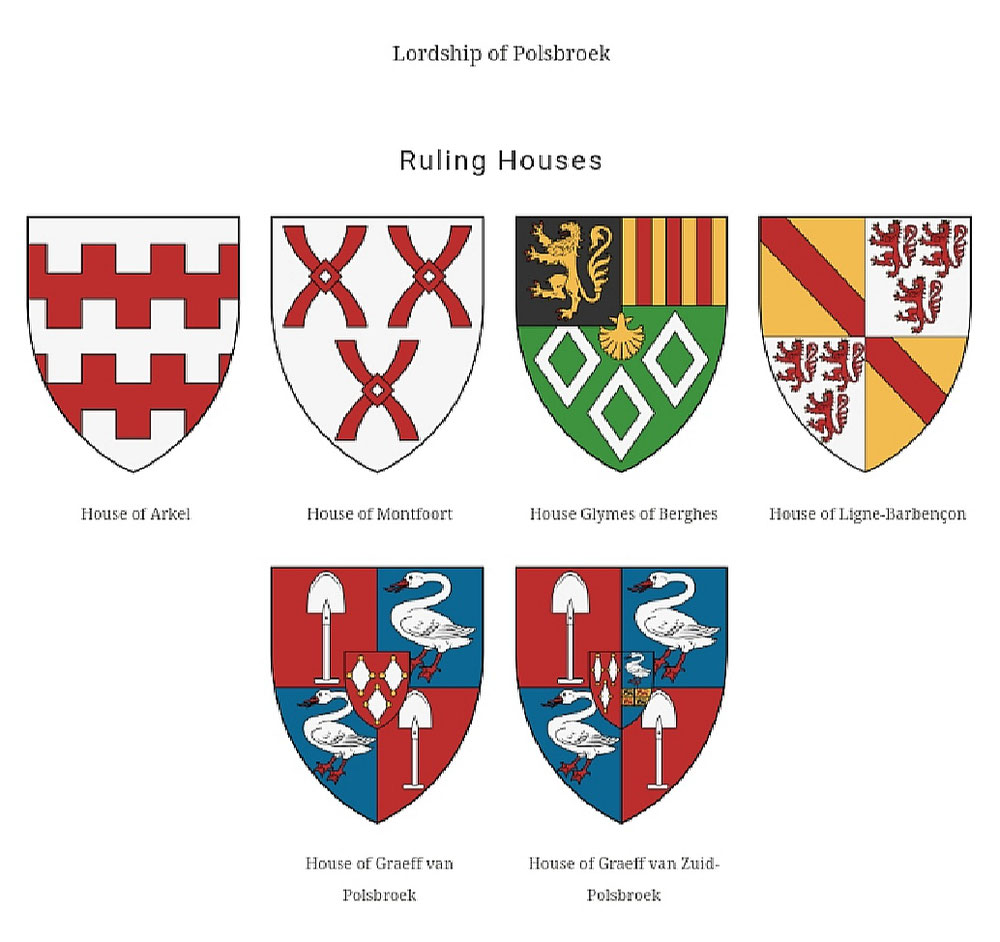 Wappen der Herren von Zuid-Polsbroek