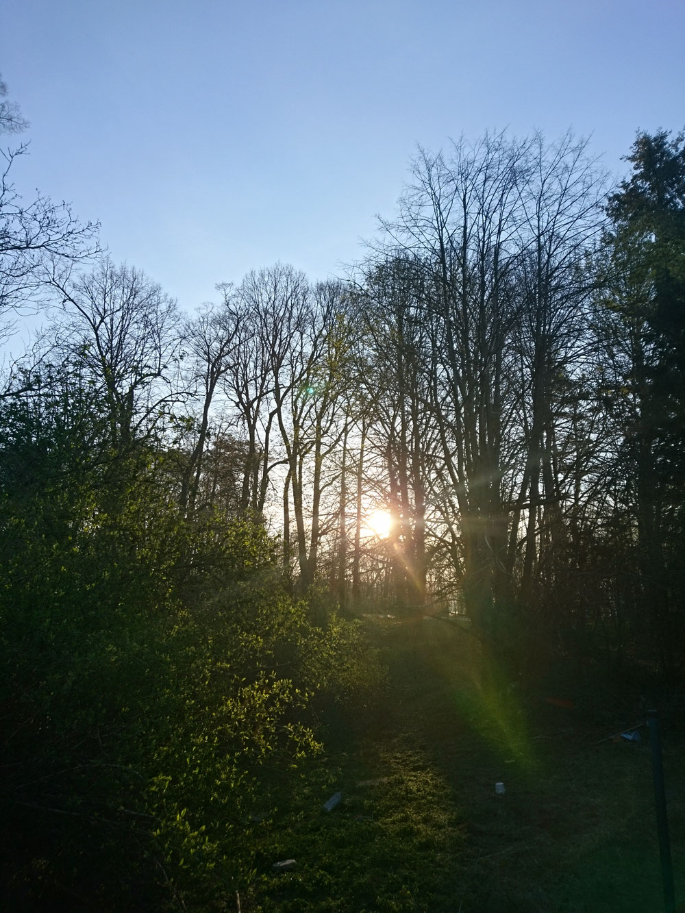 Frühe Abfahrt...