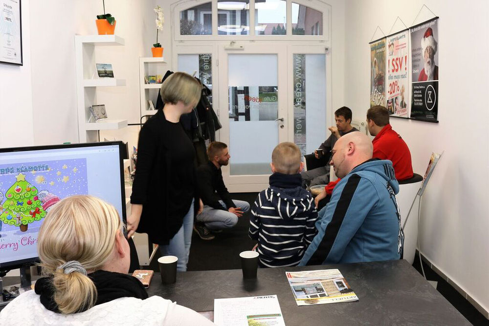 Die Agentur war bei der Eröffnung gut besucht.