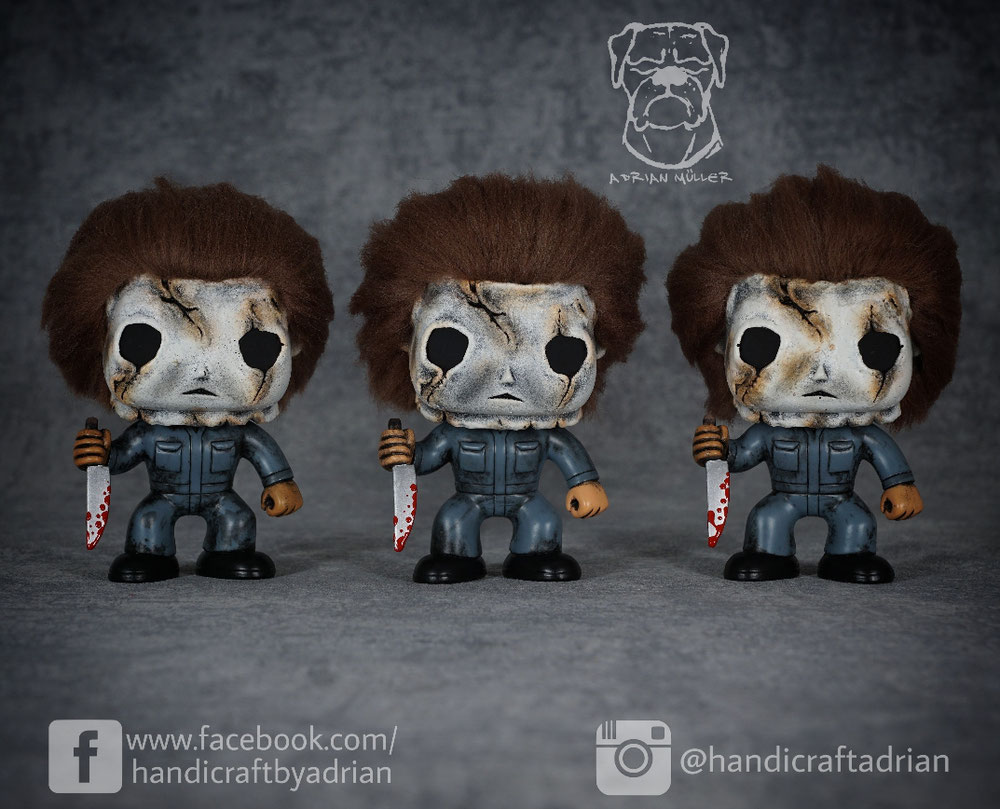 Custom Michael Myers Funko Pops - handicraftadrian