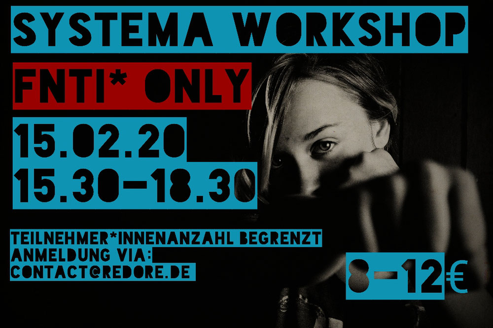 Unser nächster Workshop, ausschliesslich von und für FNTI* Personen, wird eine Einleitung in Systema sein.              Um Voranmeldung wird gebeten.