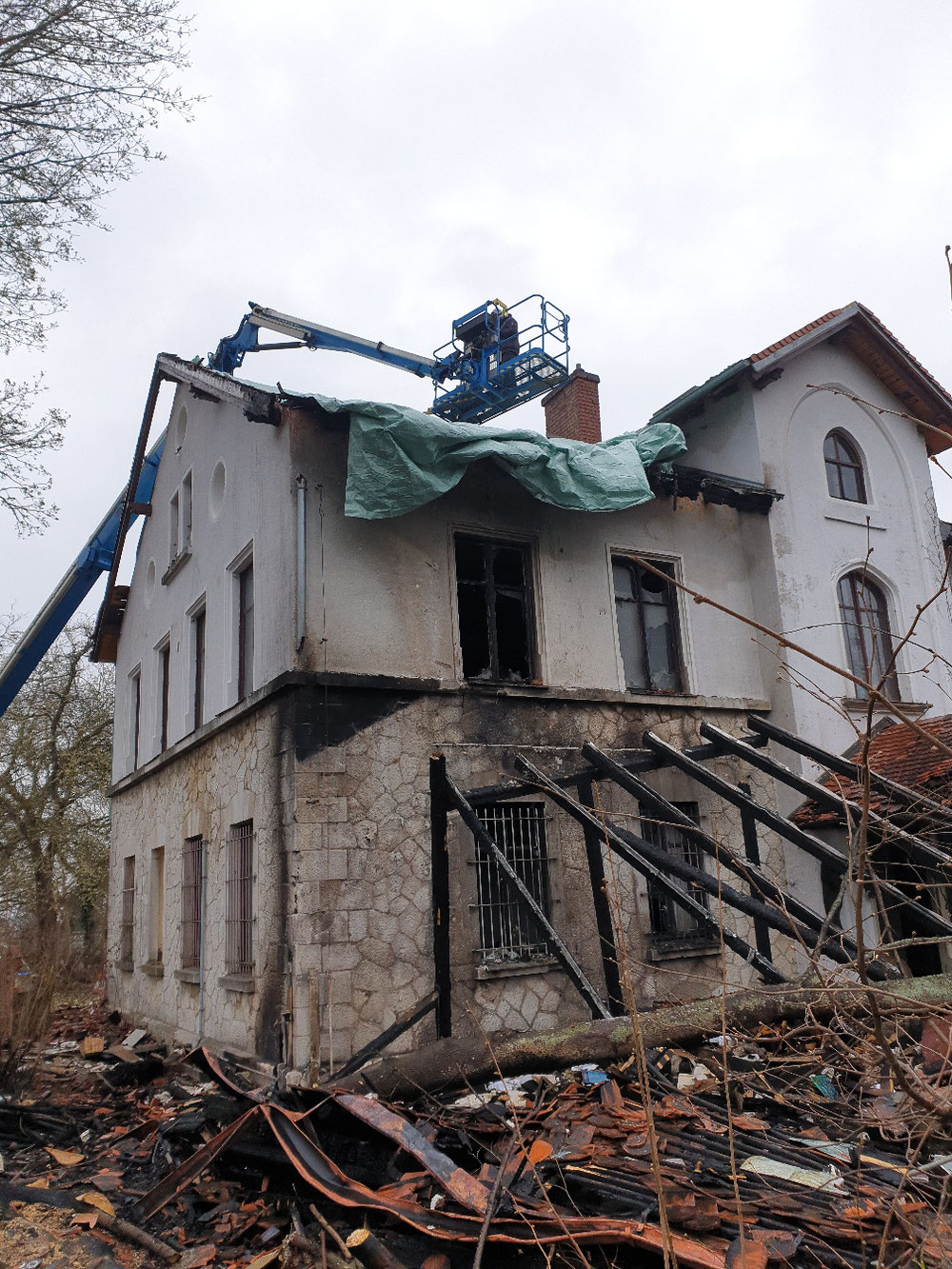 25.3.2022 Brand im Alten Schulhaus