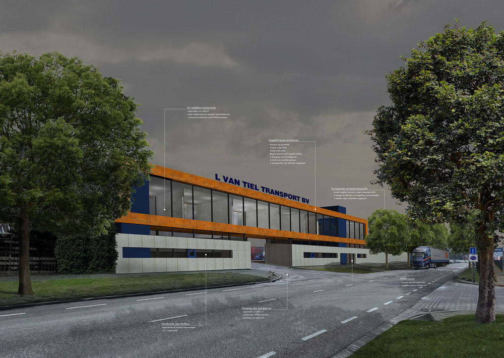 Ontwerpvoorstel voor mogelijke nieuwbouw
