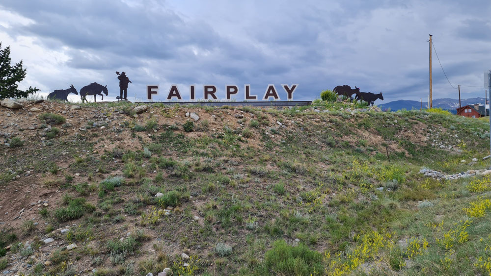 Fairplay: ein Kaff im Wildweststil, aber nichts besonderes...