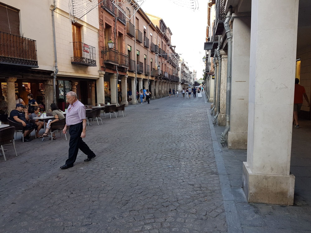 Main street during "siesta" hour